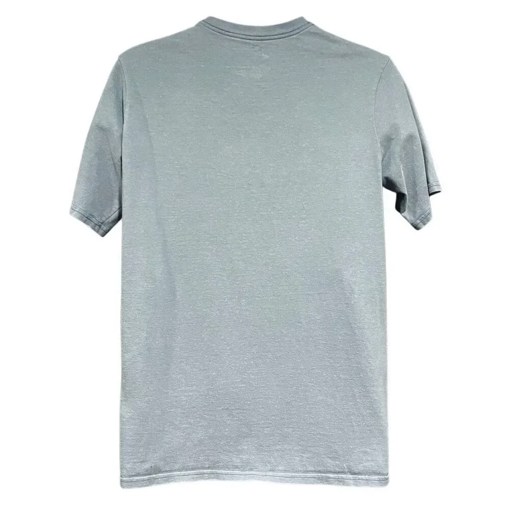 NIKE Logo Blue Black & Silver T-Shirt Boy’s XL